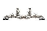 Corsa 2020-2025 Corvette C8 3in Valved Cat-Back 4.5in Pol Quad Tips - Fits Factory NPP Exhaust thumbnail 2