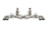 Corsa 2020-2025 Corvette C8 3in Valved Cat-Back 4.5in Pol Quad Tips - Fits Factory NPP Exhaust w/AFM thumbnail 1