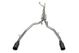 Corsa 2021-2024 Dodge Ram TRX Crew Cab Xtreme Catback Exhaust Dual Rear Black Tip thumbnail 1