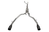 Corsa 2021-2024 Dodge Ram TRX Crew Cab Xtreme Catback Exhaust Dual Rear Black Tip thumbnail 3
