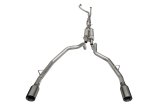 Corsa 2021-2024 Dodge Ram TRX Crew Cab Xtreme Catback Exhaust Dual Rear Gunmetal Tip thumbnail 3