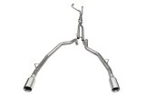 Corsa 2021-2024 Dodge Ram TRX Crew Cab Baja Catback Exhaust Dual Rear Satin Tip thumbnail 1
