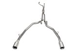 Corsa 2021-2024 Dodge Ram TRX Crew Cab Baja Catback Exhaust Dual Rear Satin Tip thumbnail 2