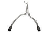 Corsa 2021-2024 Dodge Ram TRX Crew Cab Baja Catback Exhaust Dual Rear Black Tip thumbnail 1