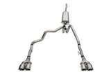Corsa 19-23 Chevrolet Silverado 1500 Cat-Back Dual Rear Exit with Twin 4in Polished Pro-Series Tips thumbnail 2