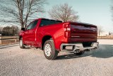 Corsa 19-23 Chevrolet Silverado 1500 Cat-Back Dual Rear Exit with Twin 4in Polished Pro-Series Tips thumbnail 5