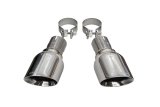 Corsa 2011-2021 Jeep Grand Cherokee Single 2.5in Inlet / 4.5in Outlet Polished Pro-Series Tip Kit thumbnail 1