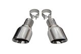 Corsa 2011-2021 Jeep Grand Cherokee Single 2.5in Inlet / 4.5in Outlet Polished Pro-Series Tip Kit thumbnail 2