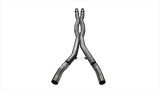 Corsa 2015-2020 Ford Mustang GT350 3in Double X Pipe Exhaust thumbnail 2