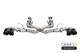 Corsa 20-25 Chevrolet Corvette C8 RWD 3in Xtreme Cat-Back Exhaust w/4.5in Carbon Fiber Black PVD Tip thumbnail 2