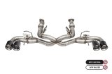 Corsa 2020-2025 Chevrolet Corvette C8 RWD 3in Valved Cat-Back Delete w/ NPP w/4.5in CF Polished Tips thumbnail 1