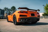 Corsa 23-25 Chevrolet Corvette C8 Z06 3in Valved Cat-Back Exhaust Muffler Delete Track Systemw/o Tip thumbnail 4