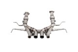 Corsa 23-25 Chevrolet Corvette C8 Z06 3in Valved Cat-Back Exhaust Muffler Delete Track Systemw/o Tip thumbnail 6