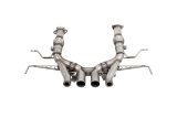 Corsa 23-25 Chevrolet Corvette C8 Z06 3in Valved Cat-Back Exhaust Muffler Delete Track Systemw/o Tip thumbnail 7