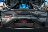 Corsa 2020+ Chevrolet Corvette C8/Z06 Carbon Fiber Air Intake Trunk Panel with Polycarbonate thumbnail 4