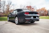 Corsa 24+ Ford Mustang GT Conv. Xtreme Cat-Back Ex. Sys. 3.0in Dual Rear Ex w/4.5in StraightCut Tips thumbnail 4