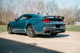 Corsa 24+ Ford Mustang Dark Horse 5.0L 3in Dual Rear Cat-Back w/Twin 4.5in Black PVD Slash Tips thumbnail 4