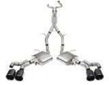 Corsa 2022-25 Caddy CT5 V Blackwing 3in. Cat-Back w/ Act. Exh. - Dbl X-Pipe - Twin 4.5in. BlkCF Tips thumbnail 1