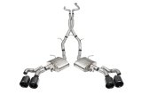Corsa 2022-25 Caddy CT5 V Blackwing 3in. Cat-Back w/ Act. Exh. - Dbl X-Pipe - Twin 4.5in. BlkCF Tips thumbnail 7