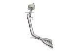 Corsa 2024-2025 Ford Ranger 3in Cat-Back Exhaust 4in Polished Pro-Series Slash Cut Twin Tip thumbnail 1