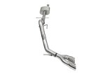 Corsa 2024-2025 Ford Ranger 3in Cat-Back Exhaust 4in Polished Pro-Series Slash Cut Twin Tip thumbnail 5