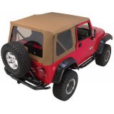 Rampage 1997-2006 Jeep Wrangler(TJ) Complete Top - Spice Denim thumbnail 1