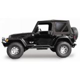 Rampage 1997-2006 Jeep Wrangler(TJ) Complete Top - Black Diamond thumbnail 1