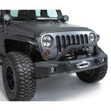 Rampage 2007-2018 Jeep Wrangler(JK) TrailGuard Front Bumper - Black thumbnail 1