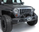 Rampage 2007-2018 Jeep Wrangler(JK) TrailGuard Front Bumper - Black thumbnail 2