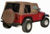 Rampage 1997-2006 Jeep Wrangler(TJ) OEM Replacement Top - Military Khaki (Dark Green) thumbnail 5