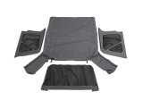 Rampage 1997-2006 Jeep Wrangler(TJ) OEM Replacement Top - Black Denim thumbnail 2