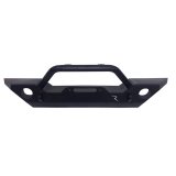 Rampage 07-22 Jeep Wrangler JL/JK & 20-22 Gladiator JT Rock Rage Front Bumper - Black thumbnail 1