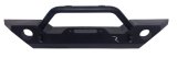 Rampage 07-22 Jeep Wrangler JL/JK & 20-22 Gladiator JT Rock Rage Front Bumper - Black thumbnail 2