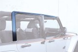 Rampage 2007-2018 Jeep Wrangler(JK) Unlimited Door Surround Kit - Black thumbnail 3