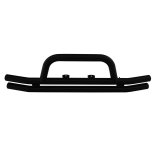 Rampage 2007-2018 Jeep Wrangler(JK) Double Tube Bumper Front - Black thumbnail 1