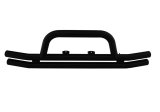 Rampage 2007-2018 Jeep Wrangler(JK) Double Tube Bumper Front - Black thumbnail 2