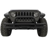 Rampage 2007-2018 Jeep Wrangler(JK) Double Tube Bumper Front - Black thumbnail 3
