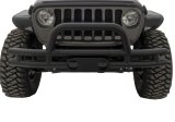 Rampage 2007-2018 Jeep Wrangler(JK) Double Tube Bumper Front - Black thumbnail 4