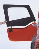 Rampage 1997-2006 Jeep Wrangler(TJ) Door Skins - Black Diamond thumbnail 1