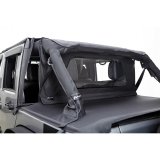 Rampage 2007-2018 Jeep Wrangler(JK) Windbreaker - Black Diamond thumbnail 1
