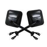 Rampage 1955-1983 Jeep CJ5 Side Mirrors - Black thumbnail 3