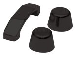 Rampage 1997-2006 Jeep Wrangler(TJ) Hood Footman Loop - Black thumbnail 2