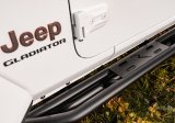 Rampage 20-22 Jeep Gladiator SRS Sidebar Rock Crawler Steps - Black thumbnail 3