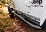 Rampage 20-22 Jeep Gladiator SRS Sidebar Rock Crawler Steps - Black thumbnail 4