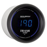 Autometer 52.4mm Black Digital Trans Temperature Gauge thumbnail 9
