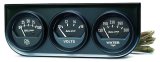 Autometer AutoGage 2in 3-Gauge 0-100 PSI Oil Press/130-280 Deg Water Temp/10-16V Voltmeter - Black thumbnail 8