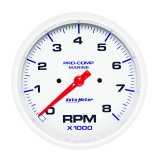 Autometer Ultra-Lite 2-1/16in Electric 100 PSI Oil Pressure Gauge Marine Chrome thumbnail 5
