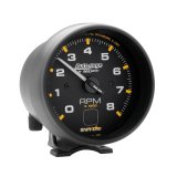 Autometer AutoGage 3-3/4in Pedestal Tachometer 0-8000 RPM Black/Black w/ Shift Light thumbnail 3