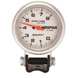 Autometer Ultra-Lite 2-5/8in Pedestal Tachometer 0-8000 RPM Gauge thumbnail 4