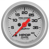 Autometer Ultra-Lite 2 1/16in Electrical 0-4000 PSI High Press Oil Pressure Gauge 94-07 Ford 7.3L thumbnail 1